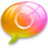 connect4 Pink Orange Icon